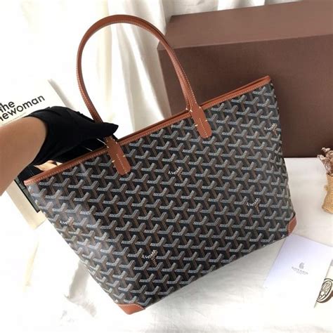 goyard artois tote price|goyard tote bag with zipper.